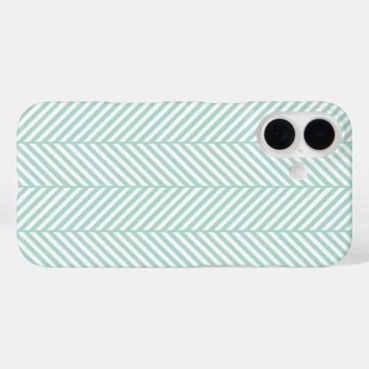 Mint visgraat Case-Mate iPhone case (Achterkant (horizontaal))