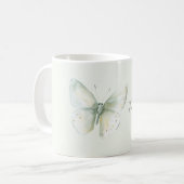 Mint Vlinder Volg Dromen Koffiemok (Voorkant links)