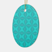 Mint Waffles Keramisch Ornament (Links)