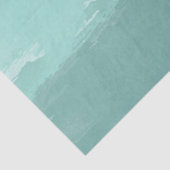 Mint Waterverf Ombre Tissuepapier (Detail)