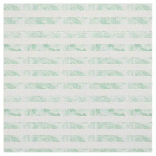 Mint Waterverf Stripes Stof (Swatch)
