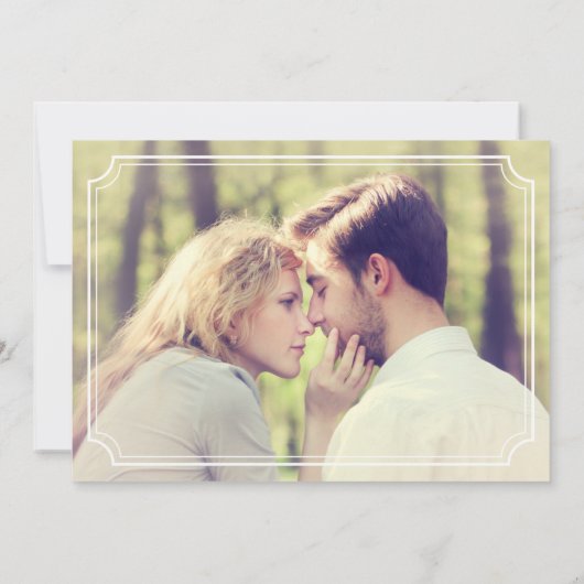 Mint & White Whimsical Engagement Party - Uitnodig Kaart (Achterkant)