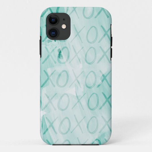 Mint XOXO Love Case-Mate iPhone Case (Achterkant)
