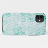 Mint XOXO Love Case-Mate iPhone Case (Achterkant (horizontaal))