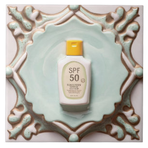 Mint Zonnebrandcrème Zonnebrandcrème Lotion Grappi Tegeltje