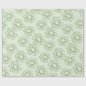 Minted Daisy Bliss Cadeaupapier (Vlak)