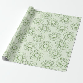Minted Daisy Bliss Cadeaupapier