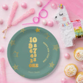 Minted New Years Eve Party Papieren Bordje (Feest)