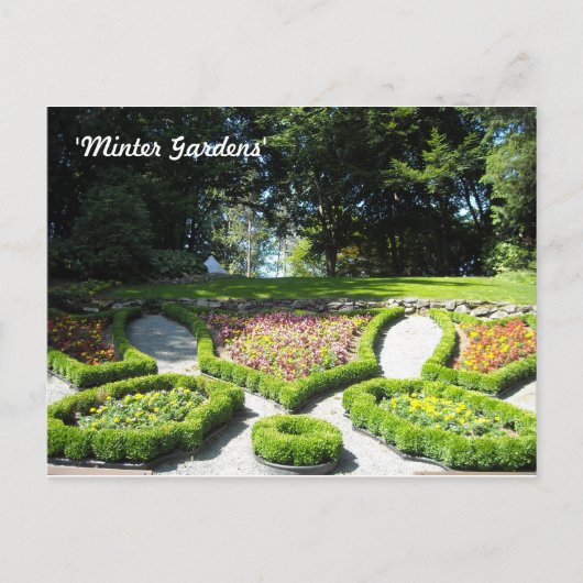 Minter Gardens - De Kroon Briefkaart (Voorkant)