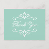  mintgroen | Afstuderen dank u Briefkaart (Voorkant)