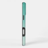 mintgroene gradiënt iPhone hoesje (Rechterkant)