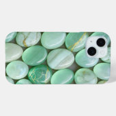 Mintgroene jade kristallen esthetische telefoonhoe Case-Mate iPhone case (Achterkant (horizontaal))