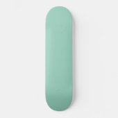 mintgroene skateboard met een schone (Voorkant)