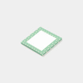 Mintgroene Stippen Aanpasbaar Post-it® Notes (Schuin)