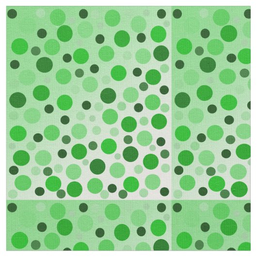 Mintgroene Stippen, Stof (Close Up)