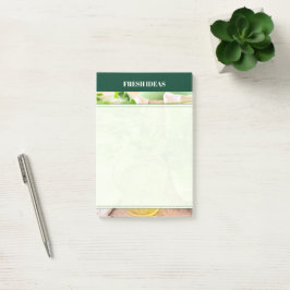Mintgroene Welzijn & Zelfzorg Post-it® Notes
