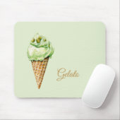 Mintijs-gelato verjaardag muismat (Met muis)