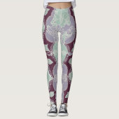 Mintogreen AI-kunst Leggings (Voorkant)