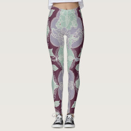 Mintogreen AI-kunst Leggings