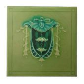 Minton Faux Relief Neoclassieke Repro Ceramic Tile Tegeltje (Voorkant)