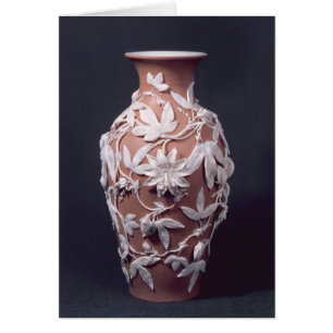 Minton Parian Ware vase, 1894