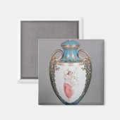 Minton vase, 1862 magneet (Voorkant / Achterkant)