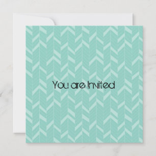 Minty Aqua Abstract Baby shower Kaart