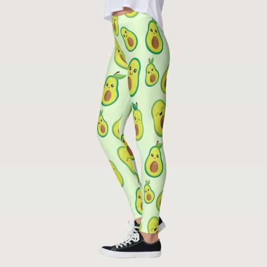 Minty "Avo-Cute" Leggings (Links)