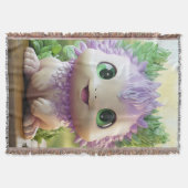 Minty, de charmante Axolotl Deken (Voorkant)