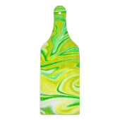 Minty Dream: de zachte wervelingen van groen marme Snijplank (Voorkant)