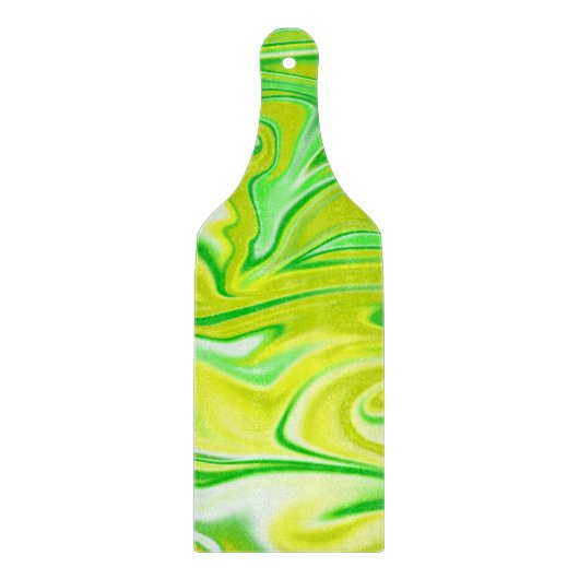 Minty Dream: de zachte wervelingen van groen marme Snijplank (Voorkant)