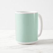 Minty Fresh Color Flow monogram Koffiemok (Voorkant rechts)