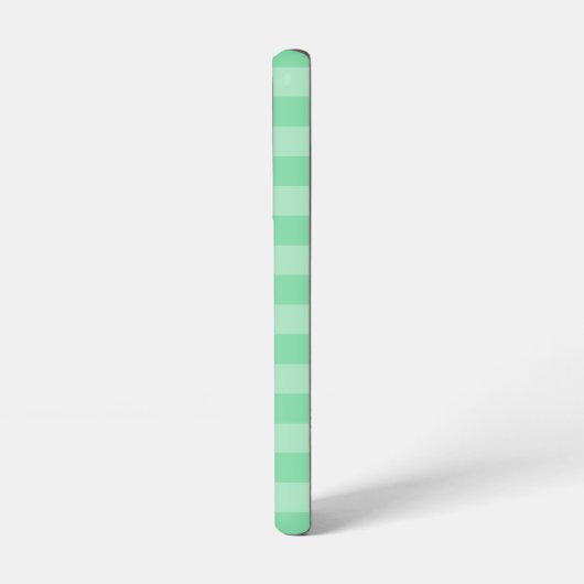 Minty Fresh Polka Dot en Stripe Patroon Samsung Galaxy Hoesje (Linkerkant)