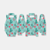 Minty Green Pickleball Merry 🎁 kerst Bedankdoosjes (Uitgevouwen)