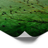 Minty Green Sky Poster (Hoek)