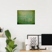 Minty Green Sky Poster (Thuiskantoor)