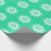 Minty Mandala Cadeaupapier (Hoek)