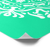 Minty Mandala Poster (Hoek)