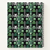 Minty Matrix: 8-bit afgunst invasie Notitieboek (Achterkant)