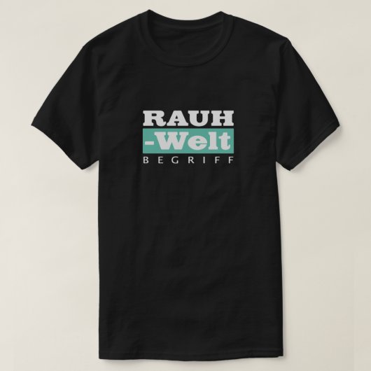 Minty Mint RWB Rauh Welt Begriff Logo T-shirt Clas (Design voorkant)