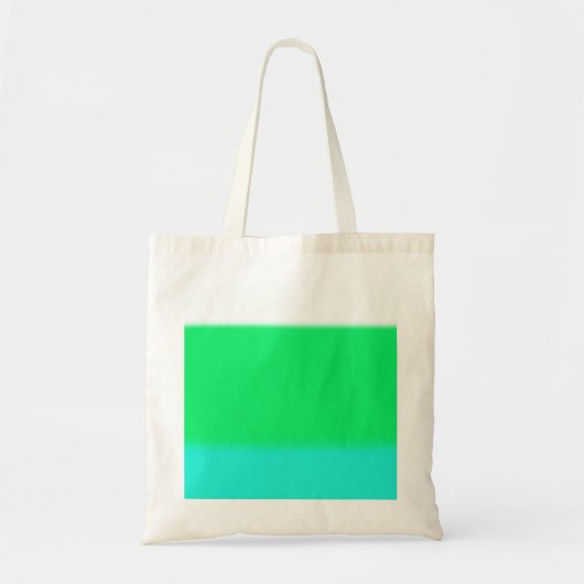 Minty Ombre Tote Bag (Voorkant)