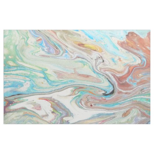 Minty Puddle Stof (Fat Quarter)