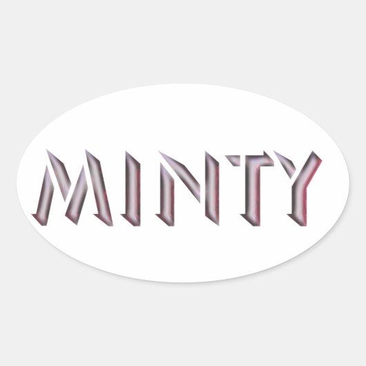 Minty sticker (Voorkant)