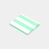 Minty streepte zijn post post-it® notes (Schuin)