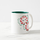 Minty. Tweekleurige Koffiemok (Voorkant rechts)