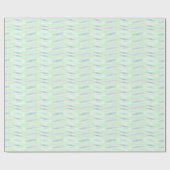Minty Wave Cadeaupapier (Vlak)