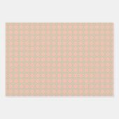 Minty Whirlwind Wrapping Paper Flat Sheet Set (Voorkant)