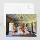 Minuet Invitation Briefkaart (Voorkant / Achterkant)