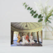 Minuet Invitation Briefkaart (Staand voorkant)