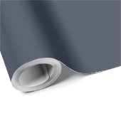 Minuit Blue Midnight Dark Blue French Chateau Cadeaupapier (Rol Hoek)